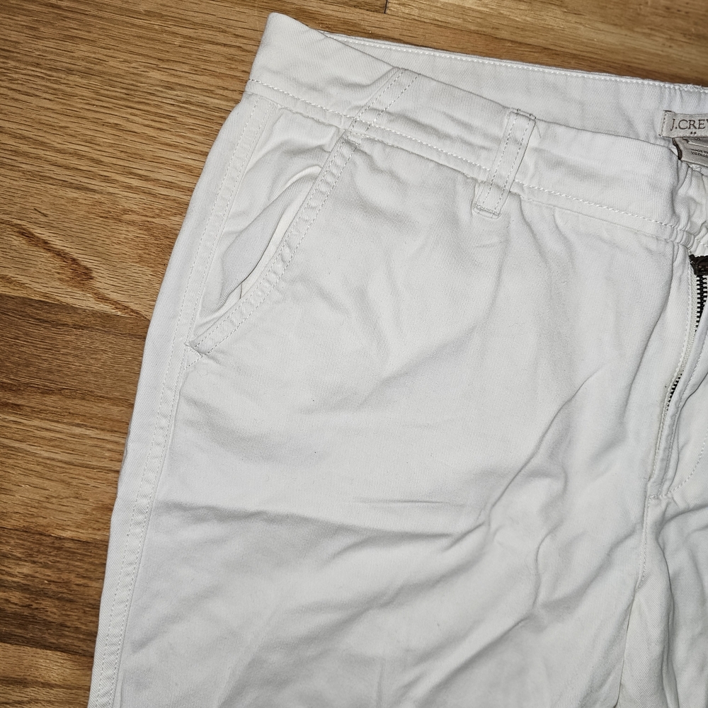 J.Crew Women White Casual Pants - Picture 5 of 8